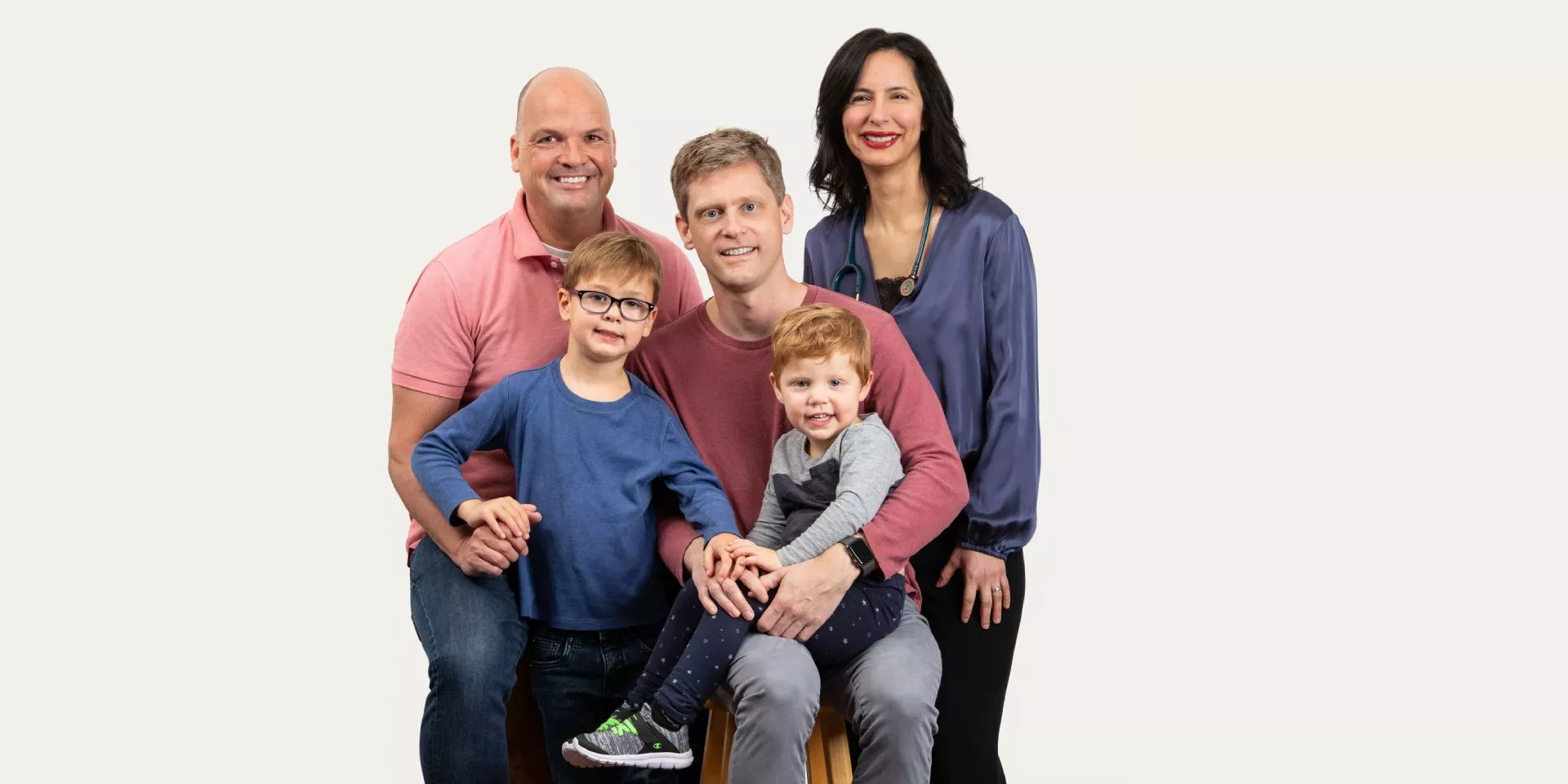 MacCharles family and Dr. Atkinson MacCharles family and Dr. Atkinson