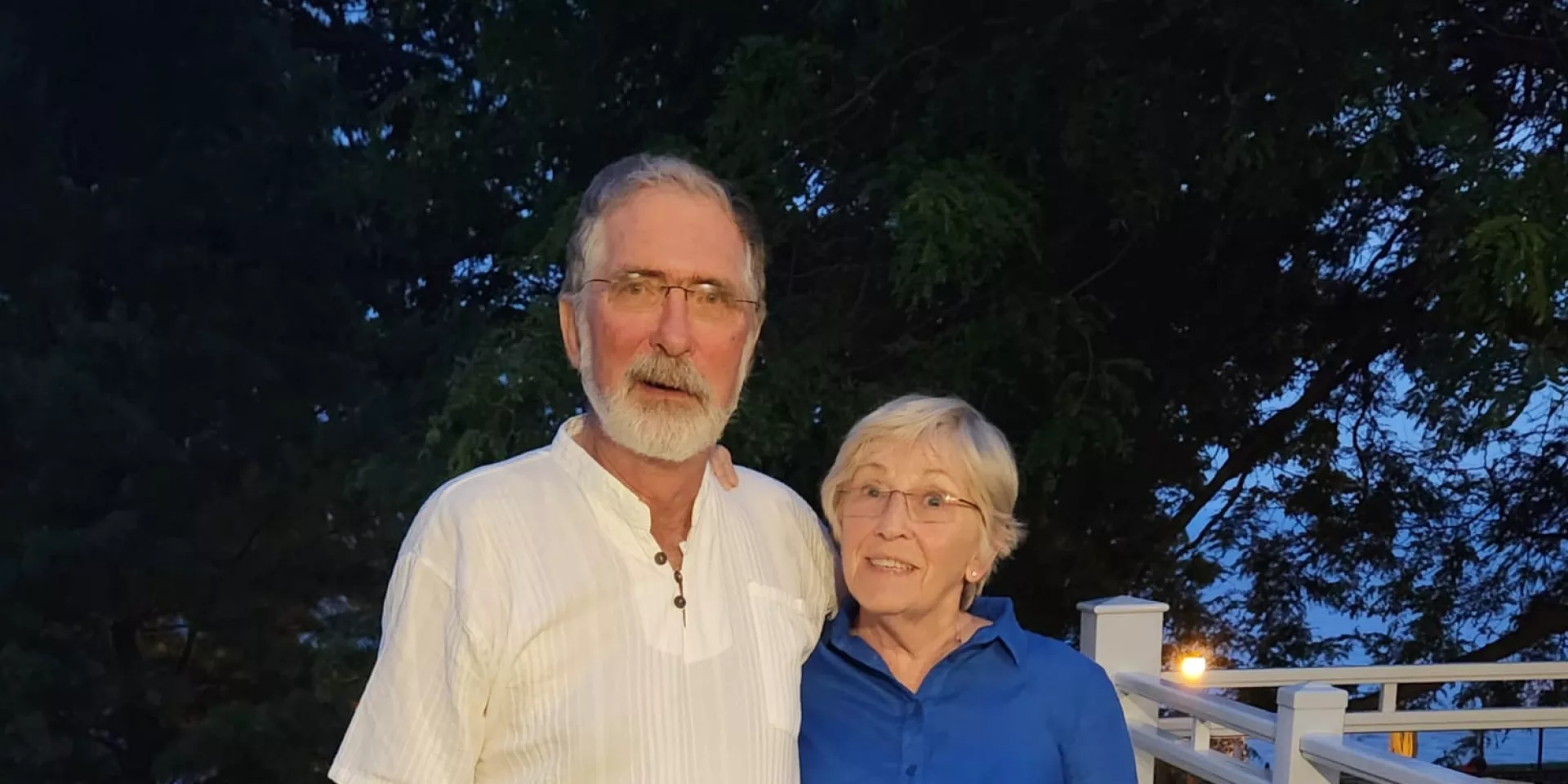 Brian Jones and his wife Betsy  Brian Jones and his wife Betsy