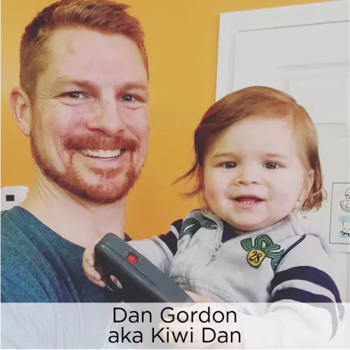Dan Gordon aka Kiwi Dan Dan Gordon aka Kiwi Dan