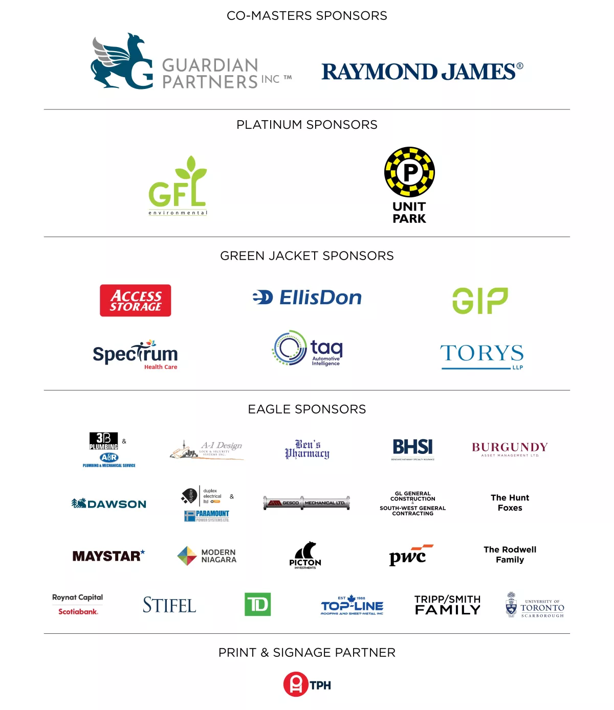 2025 Sponsors 2025 Sponsors