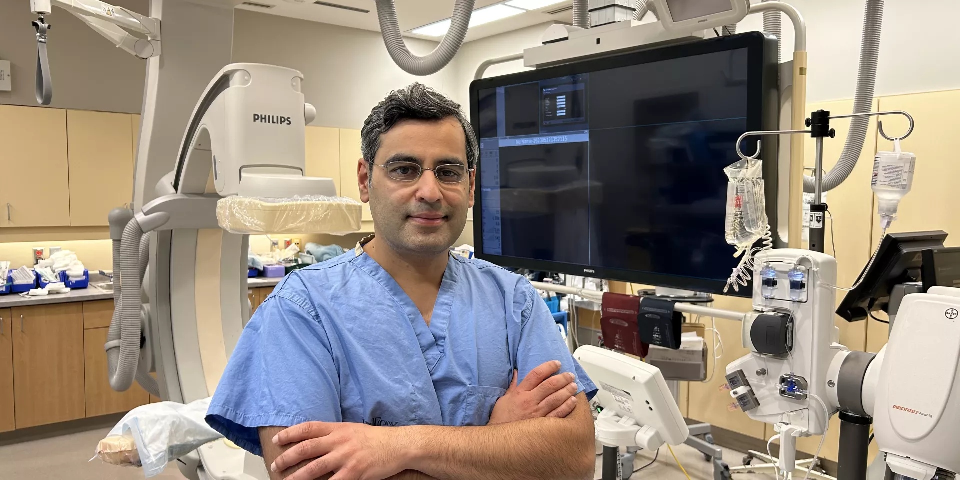 Dr. Mohammad Zia, Chief of Cardiology at Michael Garron Hospital