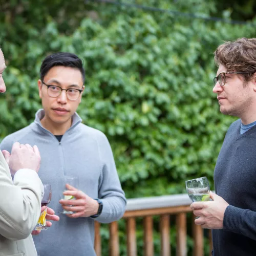 Mike Charnish, David and Jason