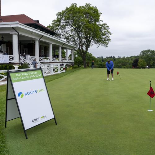 Putting Green Sponsor Route One