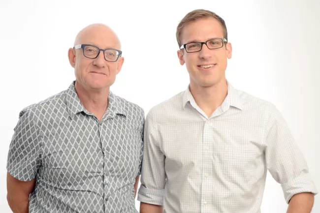 Drs. John Abrahamson and Mark Daubaras