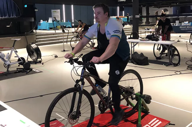 Sean Healey at Ride For Mind 2022