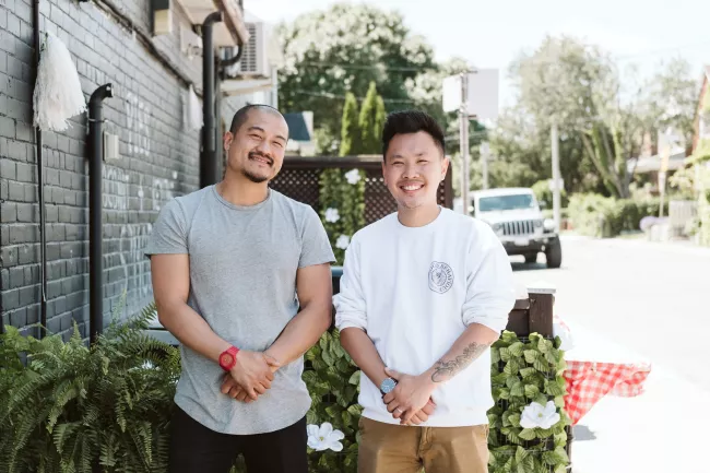 Good Behaviour co-owners Eric Chow and Michael Lam