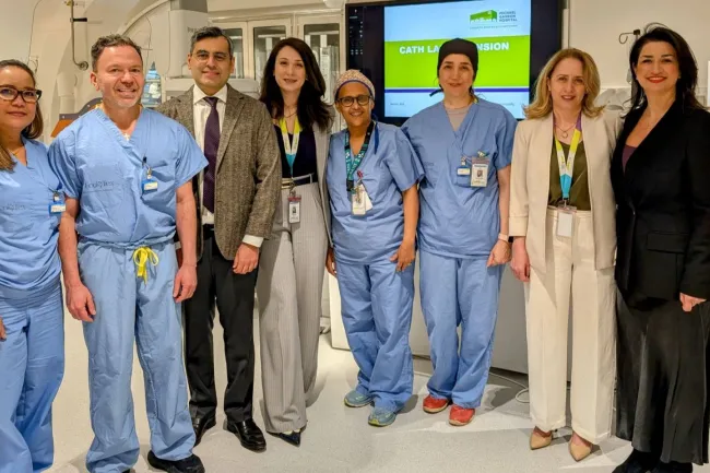 Cath lab care team