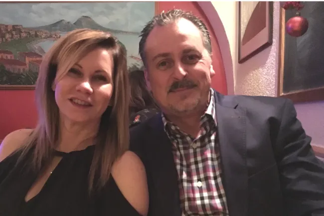 Sean Murphy and his wife Cheryl are grateful to our hospital.