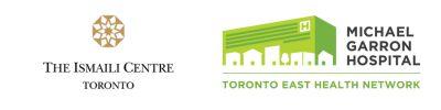 Ismaili Centre Toronto and Michael Garron Hospital Logos